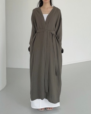 robe long cardigan (3color)
